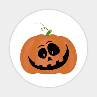 halloween scary evil pumpkin funny pumpkin head Magnet